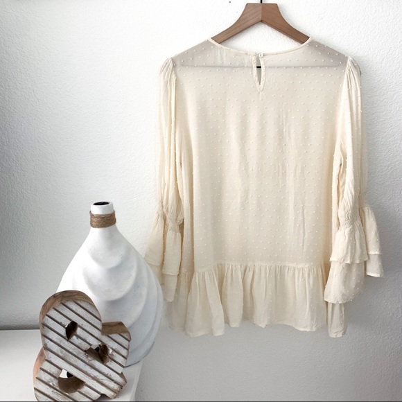 NWT Entro Ritual Boutique Blouse Size Medium - Picture 2 of 12